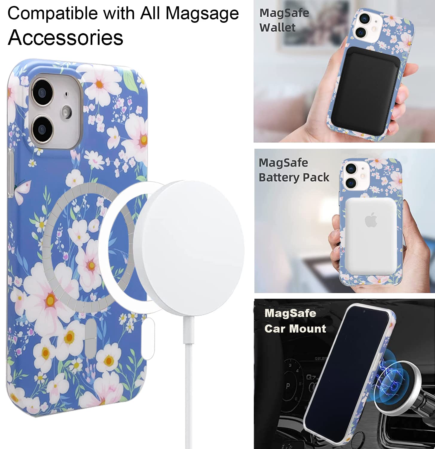 Amazon.co.jp: 磁気ケース iPhone 12 Mini 5.4インチ用 MagSafe対応